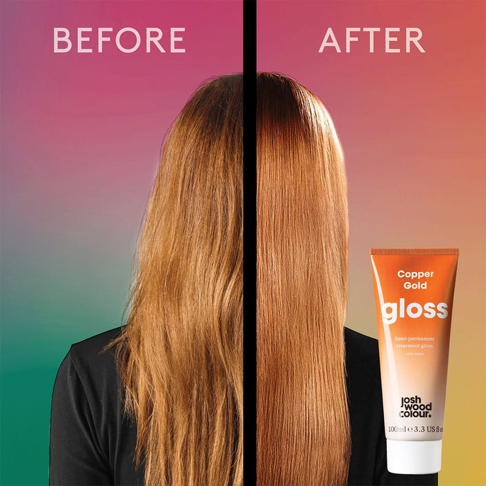 Josh Wood Colour Semi-Permanent Hair Gloss - Copper