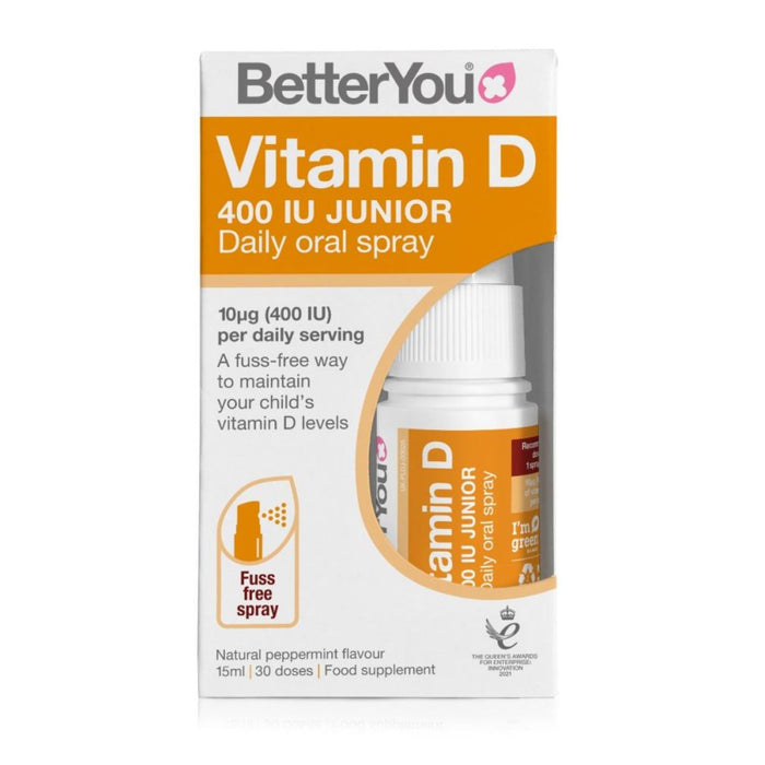 BetterYou DLux Junior Daily Vitamin D Oral Spray