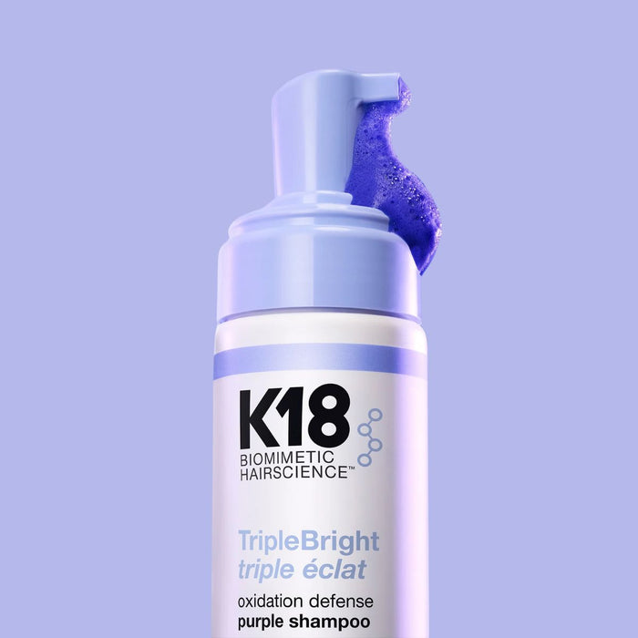K18 TripleBright Oxidation Defense Purple Shampoo 125ml