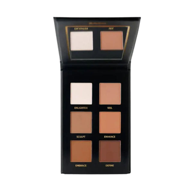 KASH Beauty Eyeshadow Palette Muted Mattes