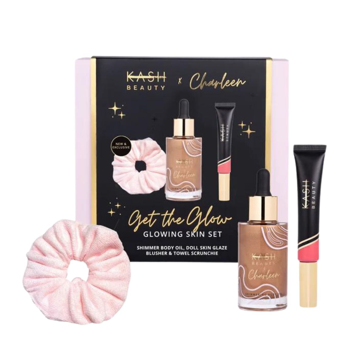 Kash Beauty Charleen - Get The Glow Glowing Skin Set
