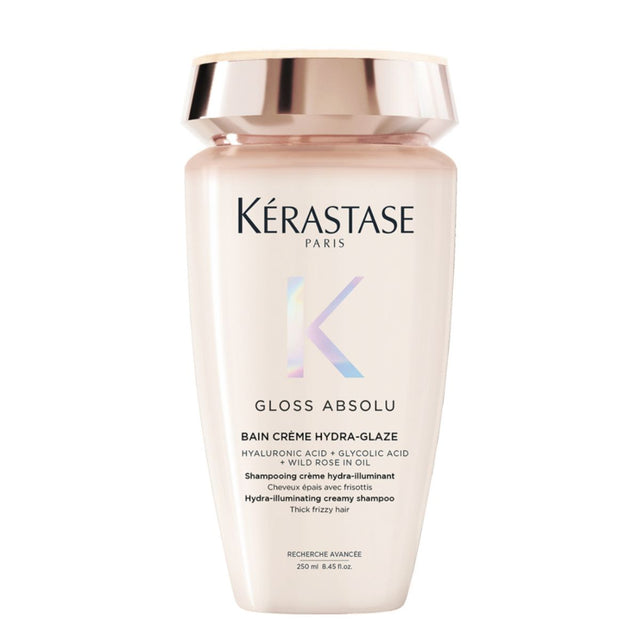 Kérastase Gloss Absolu Bain Crème Hydra-Glaze Shampoo For Thick Frizzy Hair 250ml