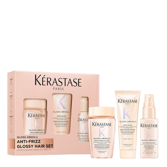 Kérastase Gloss Absolu Discovery Set - Hair Prone to Frizz