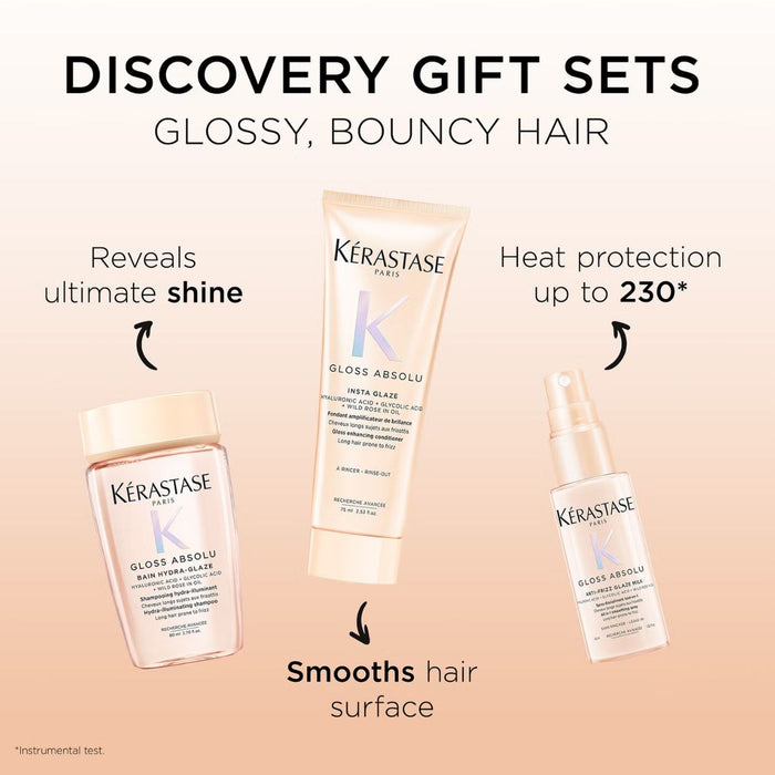 Kérastase Gloss Absolu Discovery Set - Hair Prone to Frizz