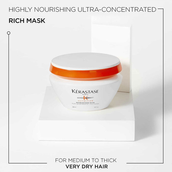 Kérastase Nutritive Masquintense Riche Deep Mask For Very Dry, Medium To Thick Hair