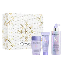 Kérastase Blond Absolu Trio Holiday Gift Set with Bain Lumière 80ml, Fondant Cicaflash 75ml and Blonde Guard 190ml