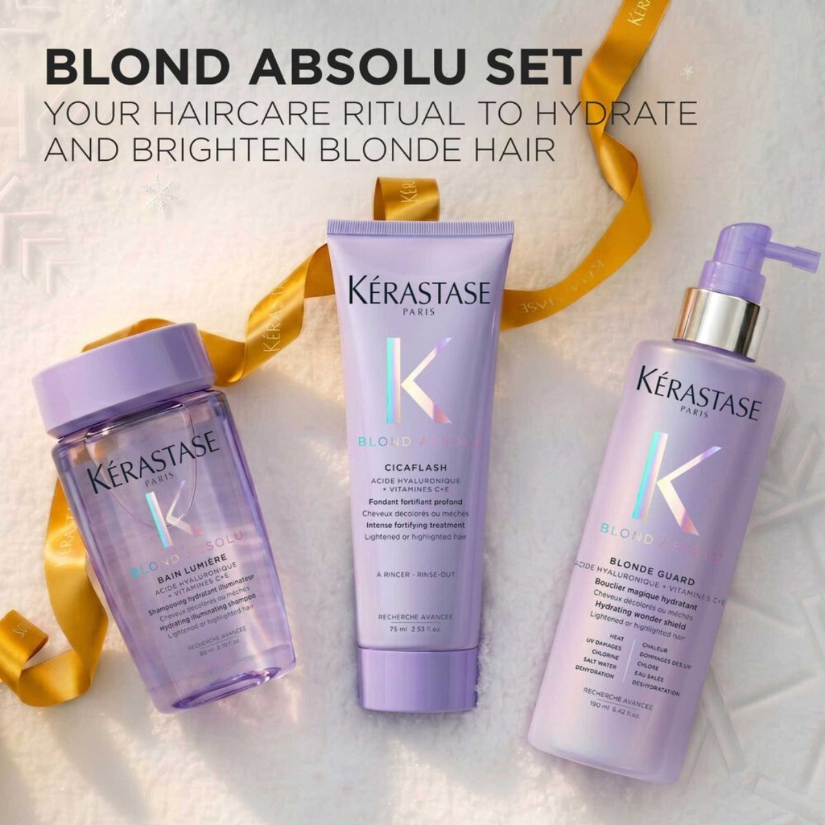 Kérastase Blond Absolu Trio Holiday Gift Set | Millies.ie