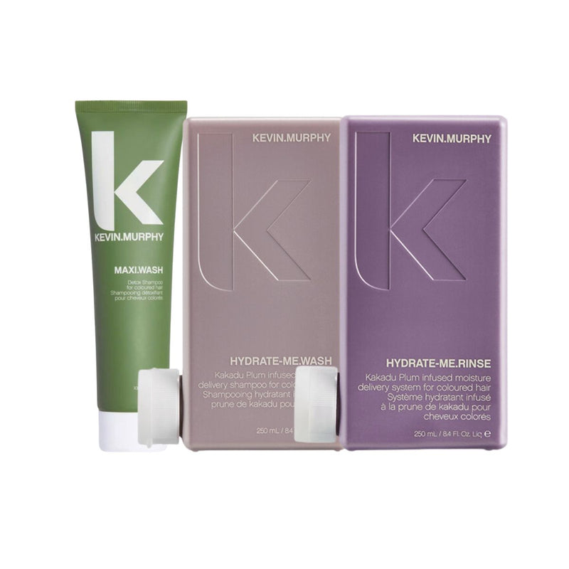 Kevin Murphy Hydrate-Me Experience Bundle with FREE Maxi Wash Travel S