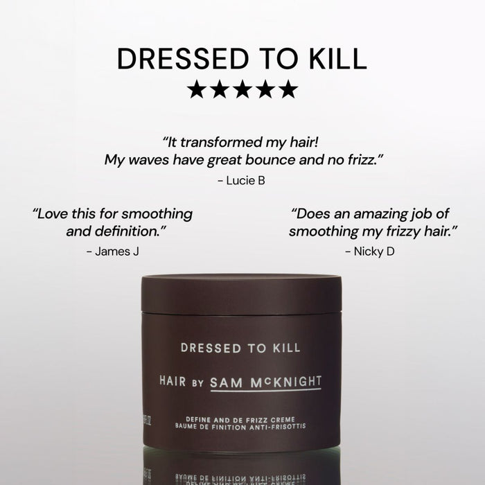 Hair By Sam McKnight Dressed to Kill Define & Defrizz Creme