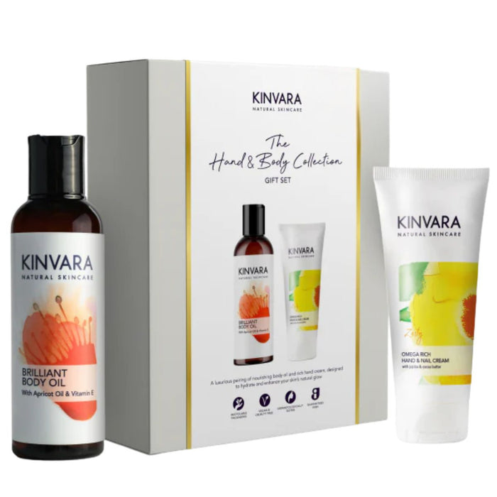 Kinvara Hand & Brilliant Body Oil Giftset