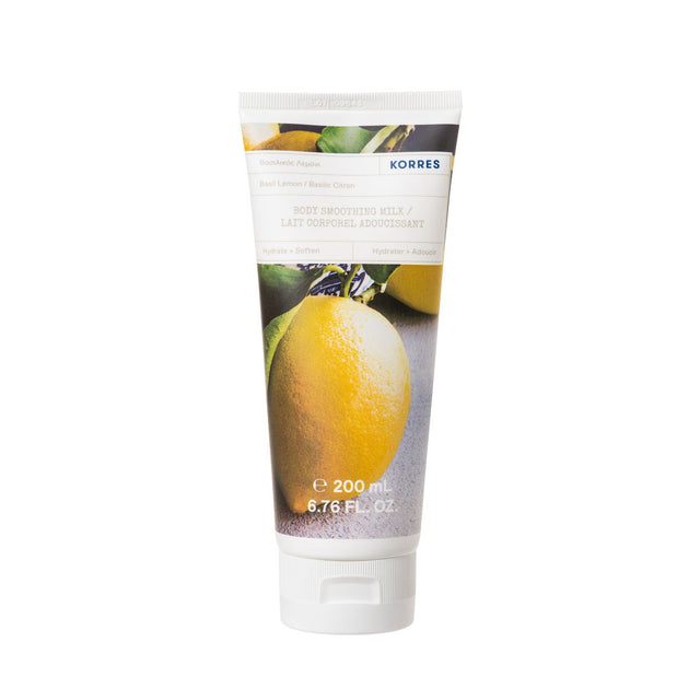 Korres Basil Lemon Body Smoothing Milk