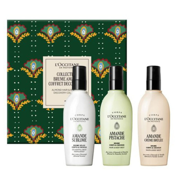L'Occitane Almond Hair & Body Mist Discovery Collection