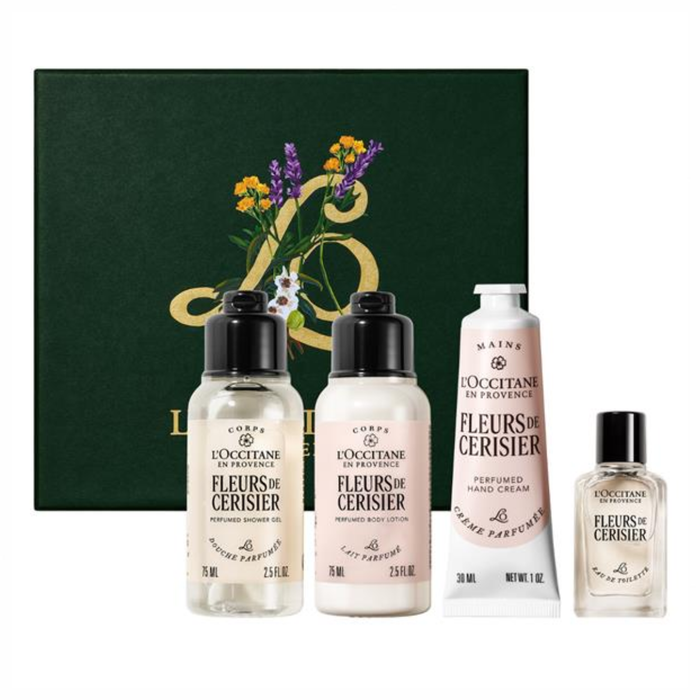 L'Occitane Fleurs De Cerisier Cherry Blossom Body Care Collection