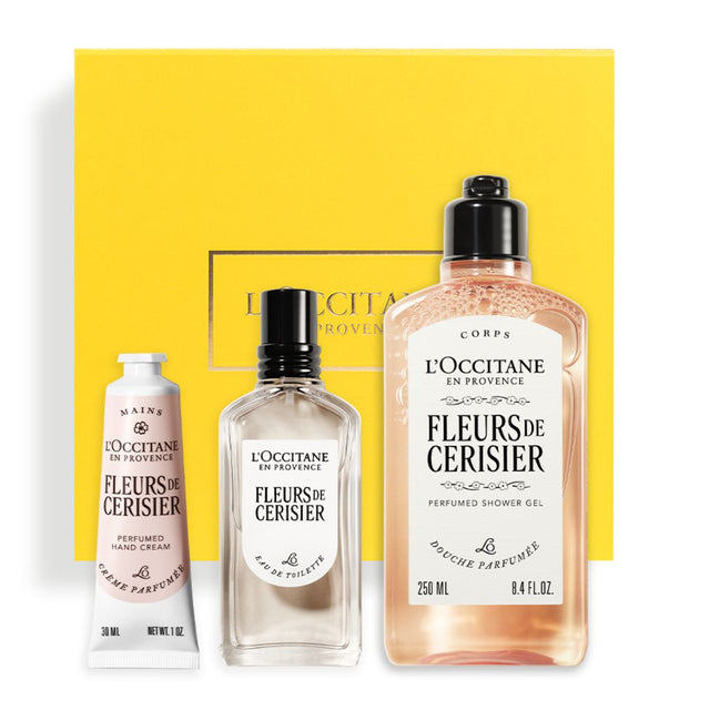 L'Occitane Fleurs de Cerisier (Cherry Blossom) Body Care Collection