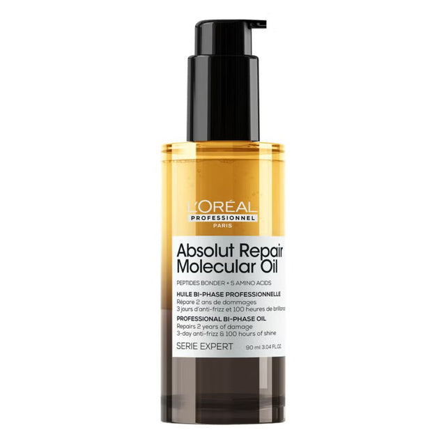 L'Oréal Professionnel Absolut Repair Molecular Bi-Phase Oil for Damaged Hair 90ml