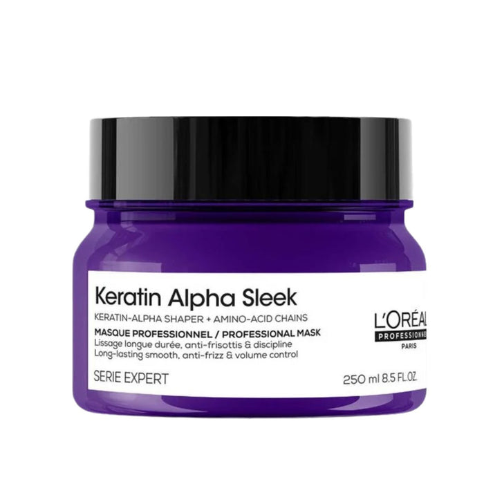 L'Oréal Professionnel Keratin Alpha Sleek Hair Mask Anti Frizz & Smoothing 250ml