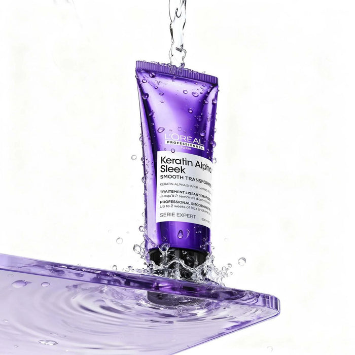 L'Oréal Professionnel Keratin Alpha Sleek Smooth Transformer 1x a week Treatment Anti Frizz & smoothing 200ml