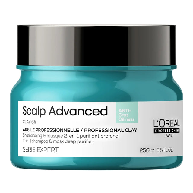 L'Oréal Professionnel Serié Expert Scalp Advanced Anti-Oiliness 2-in-1 Deep Purifier Clay Hair Mask