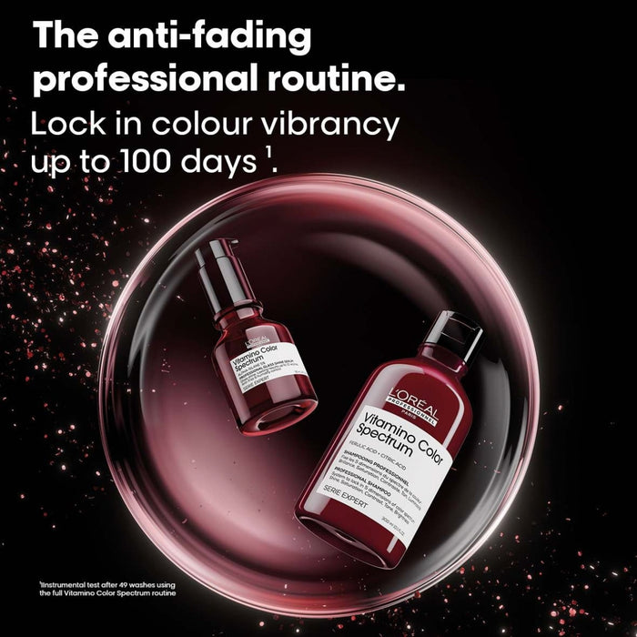 L'Oréal Professionnel Vitamino Color Spectrum Shampoo & Glass Shine Serum Duo Set