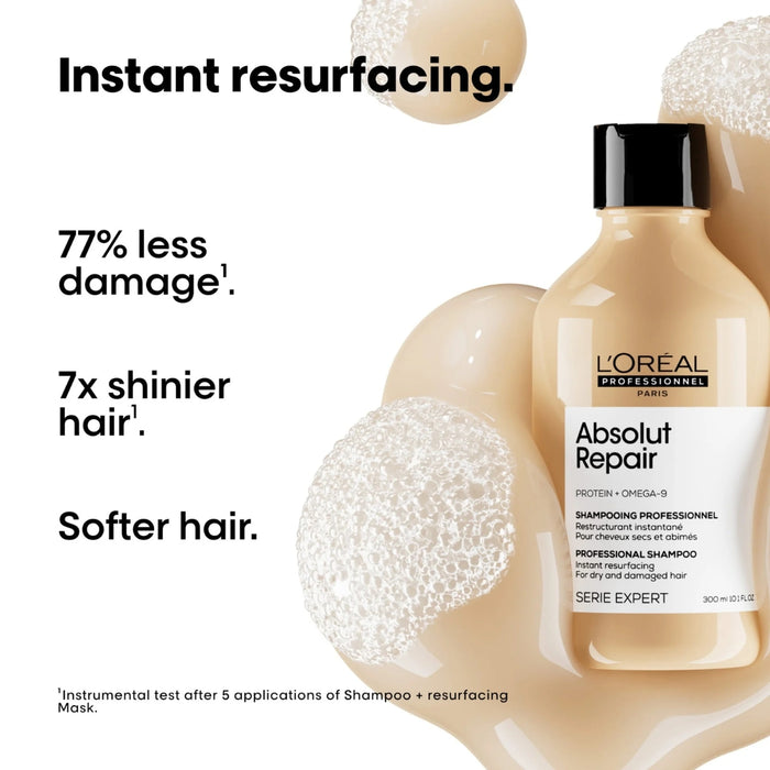 L'Oréal Professionnel Absolut Repair Shampoo for damaged and over-processed hair