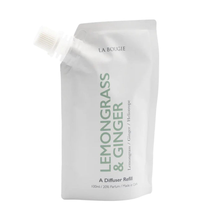 La Bougie Lemongrass & Ginger Diffuser Refill