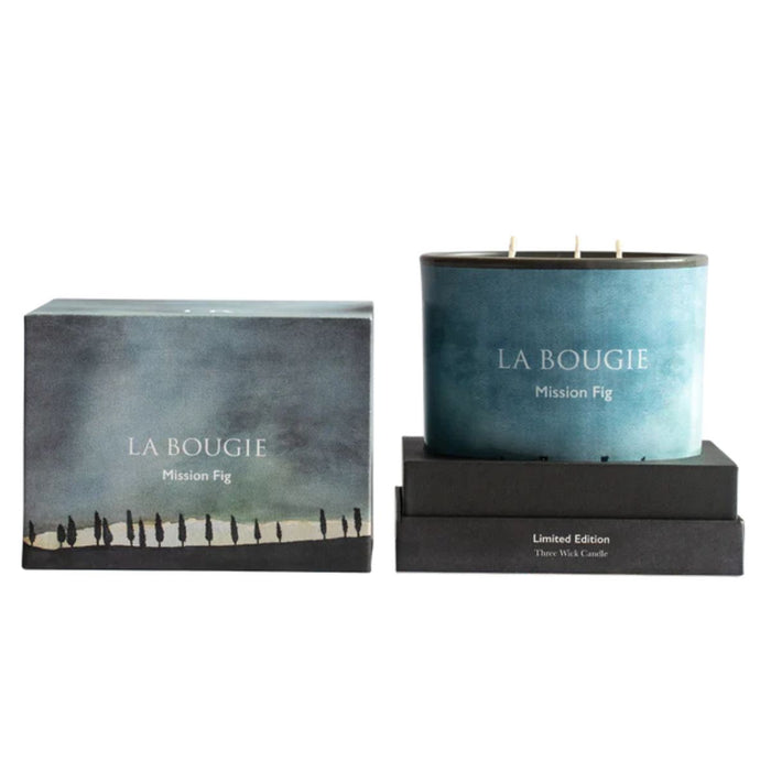 La Bougie Mission Fig Large 3 Wick Candle