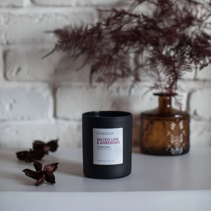 La Bougie Salted Lime & Ambergris Candle