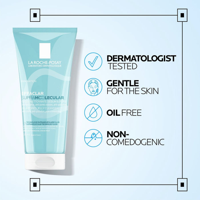 La Roche-Posay Effaclar Supramollecular Oil & Pores Correct Wash 200ml