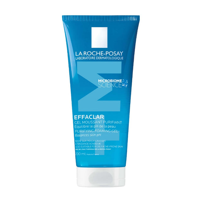 La Roche-Posay Effaclar Purifying Foaming Gel Cleanser for Oily, Blemish-Prone Skin 200ml