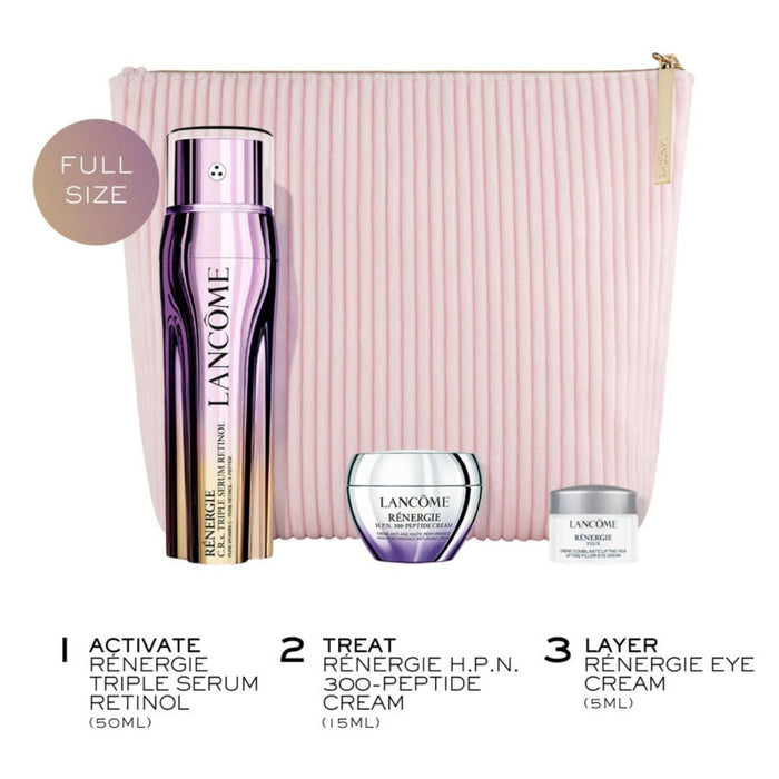 Lancôme Rénergie C.R.x.Triple Serum Retinol 50ml Gift Set