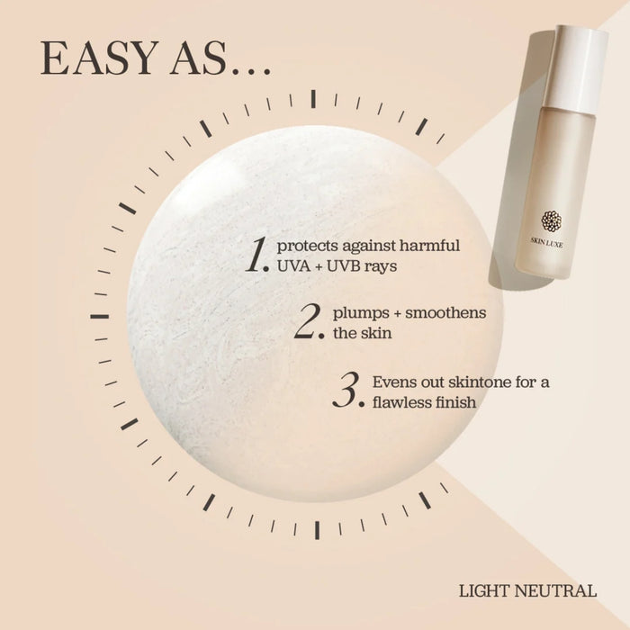 Lisa & Co Skin Luxe SPF30 30ml - Light Neutral