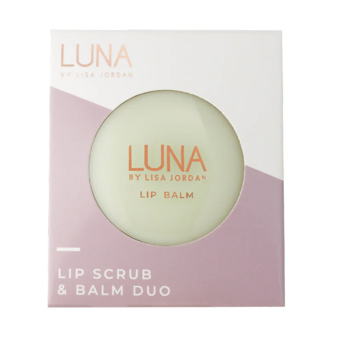 Luna by Lisa Jordan Lip Scrub & Balm Duo Mint