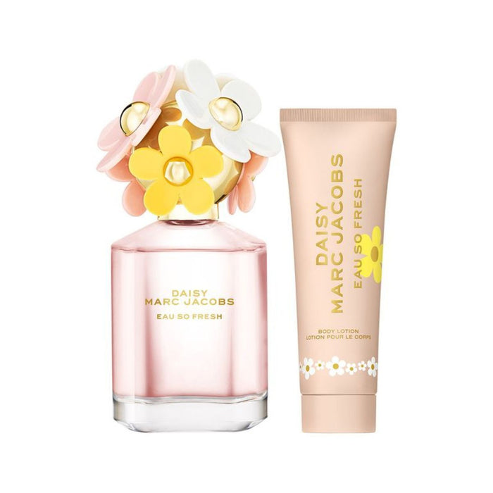 Marc Jacobs Daisy Eau So Fresh Eau De Toilette 75ml +Body Lotion 75ml