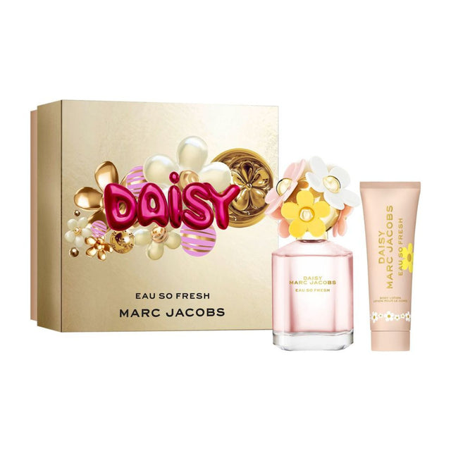 Marc Jacobs Daisy Eau So Fresh Eau De Toilette 75ml + Body Lotion 75ml Giftset