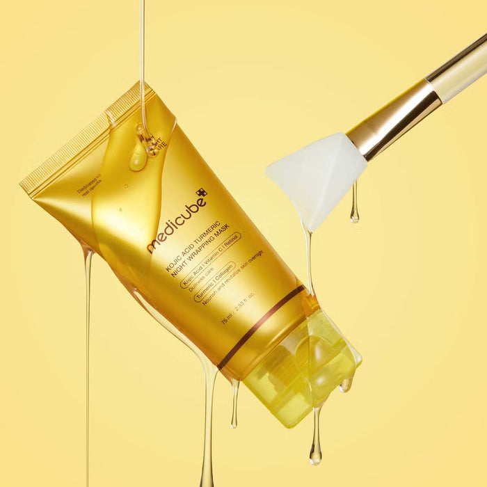 Medicube Kojic Acid Turmeric Night Wrapping Mask
