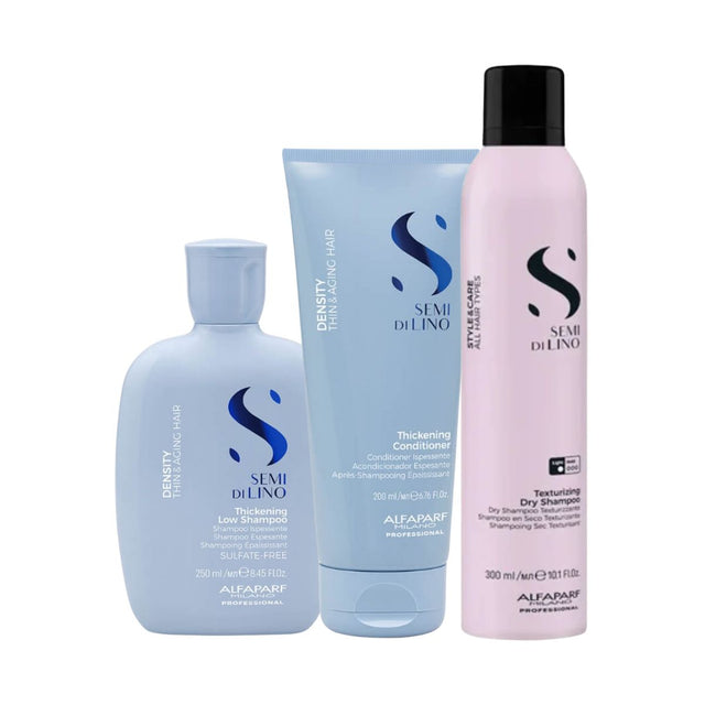 Millies Exclusive Alfaparf Semi Di Lino Density Duo with FREE Texturizing Dry Shampoo