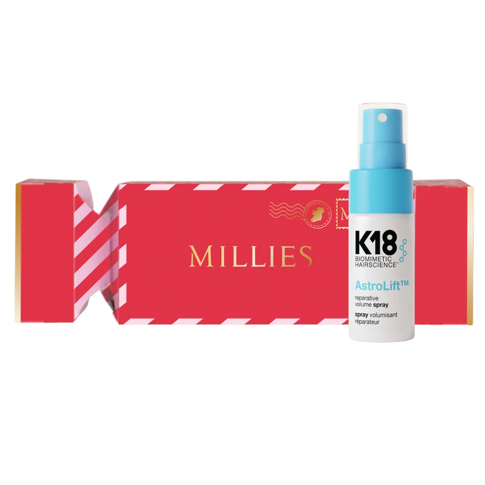 Millies Exclusive K18 Astro Lift Volume Spray Christmas Cracker