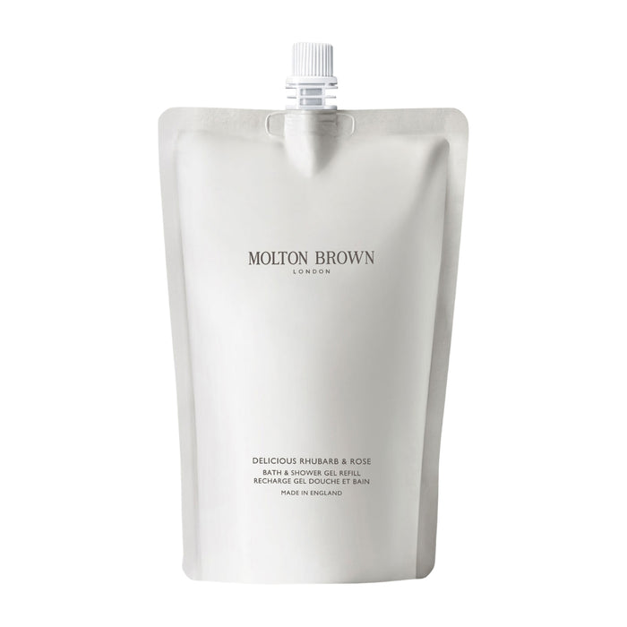 Molton Brown Delicious Rhubarb & Rose Bath & Shower Gel Refill 400ml