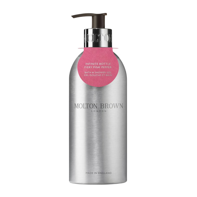 Molton Brown Delicious Rhubarb & Rose Infinite Bottle.
