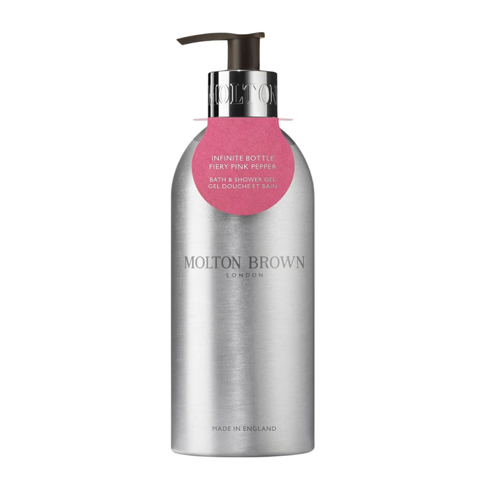 Molton Brown Delicious Rhubarb & Rose Infinite Bottle.