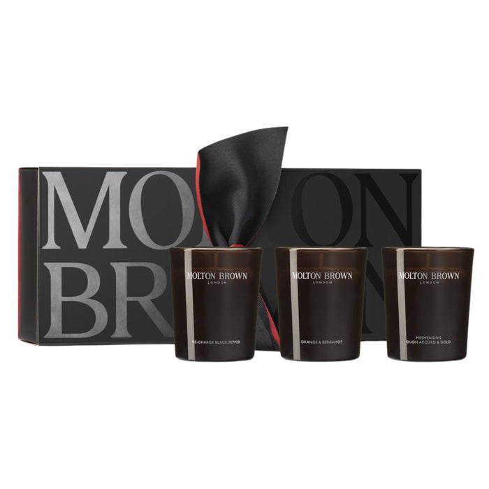 Molton Brown Scented Candle Collection with Three Signature Fragrances