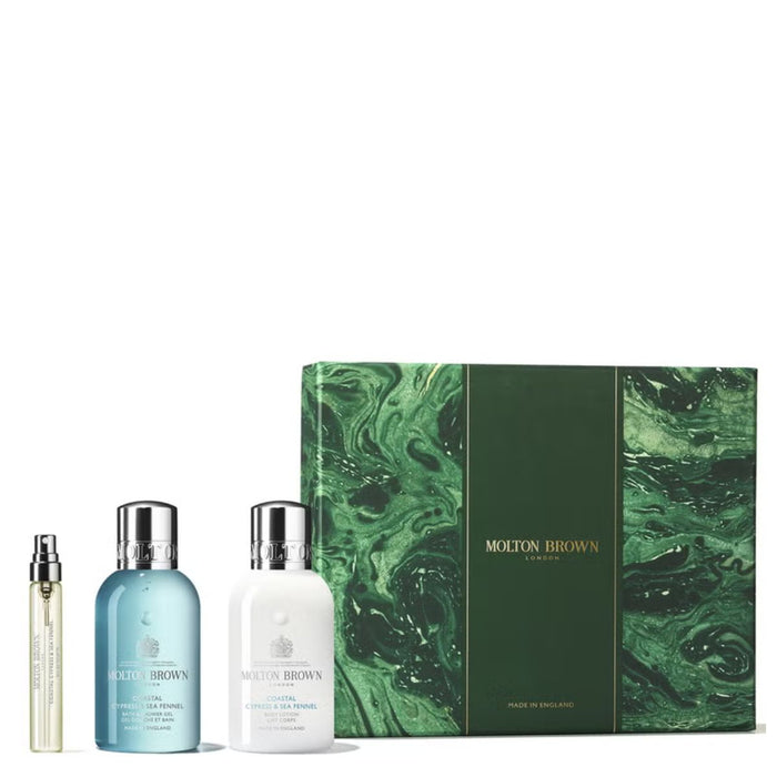 Molton Brown Coastal Cypress & Sea Fennel Travel Gift Set