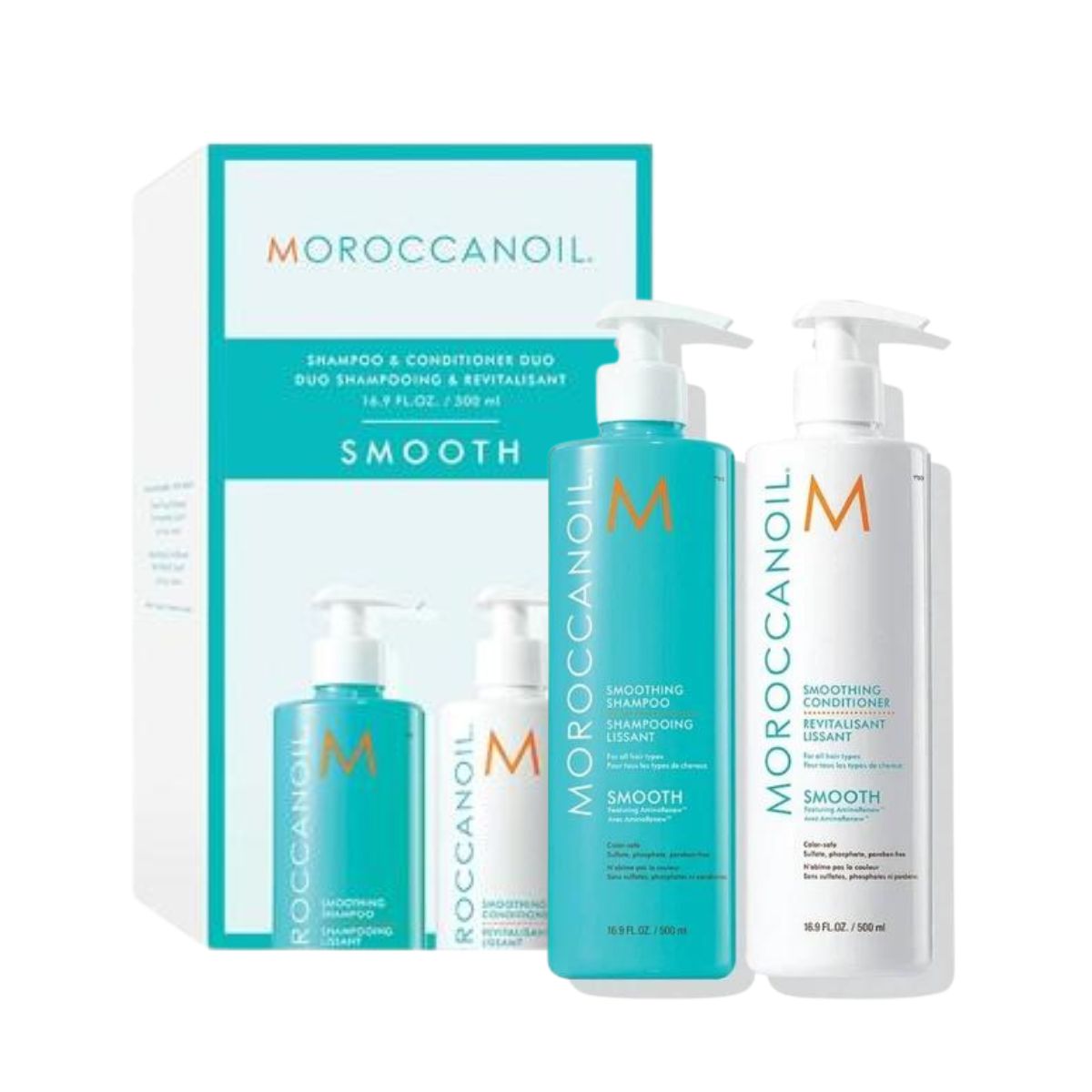 Moroccanoil Smooth Twin Pack 500ml