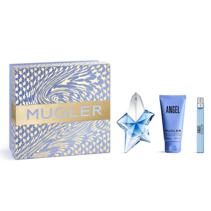 Mugler Angel Eau de Parfum 50ml+Body Lotion 50ml +10ml Giftset