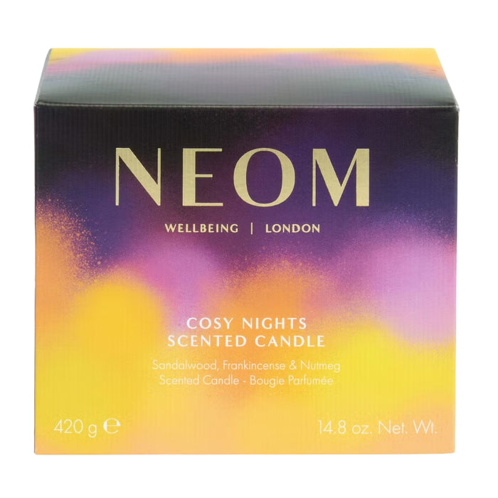 NEOM Wellbeing Cosy Nights 3 Wick Candle 420g