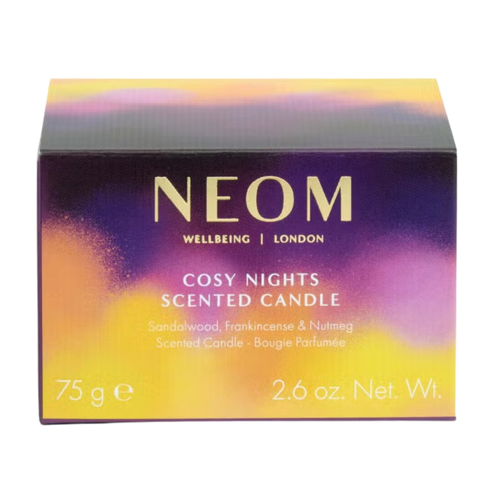 NEOM Wellbeing Cosy Nights Travel Candle 75g