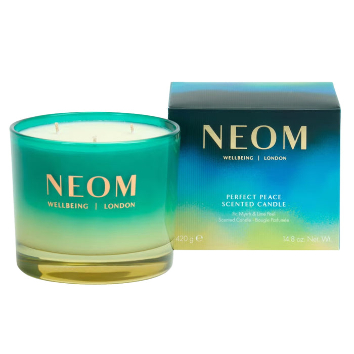 NEOM Wellbeing Perfect Peace 3 Wick Candle 420g