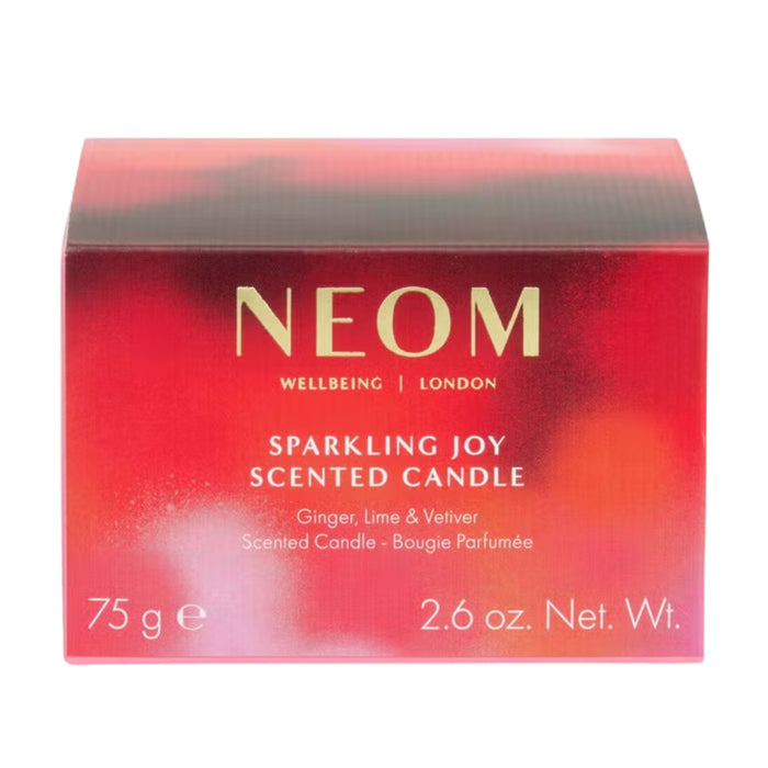 NEOM Wellbeing Sparkling Joy Travel Candle 75g