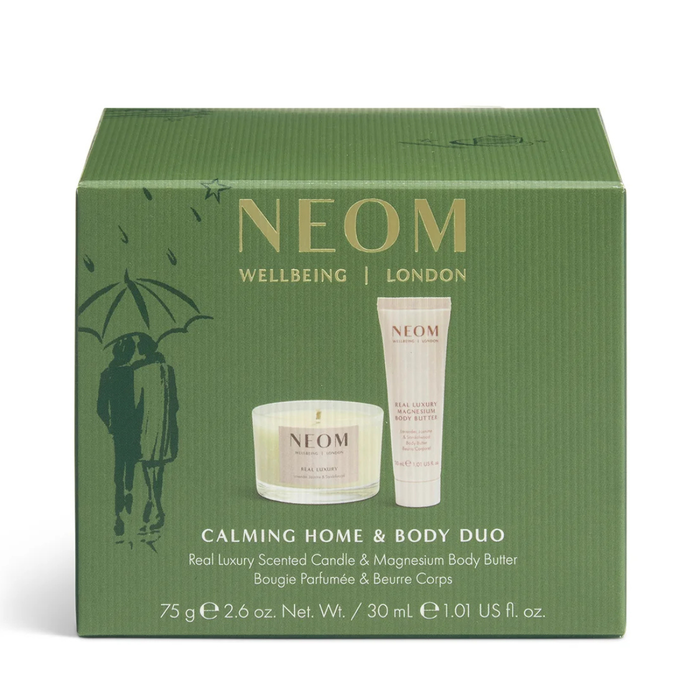 NEOM Wellbeing Calming Home & Body Duo 75g & 30ml