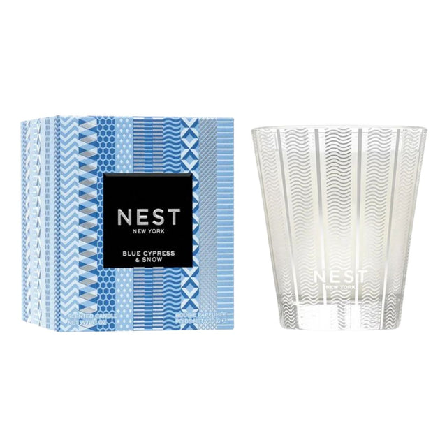 NEST New York Blue Cypress and Snow Classic Candle